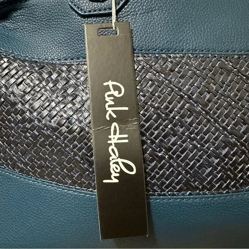 Pink Haley Bag Haley Two‎ Tone Satchel Blue